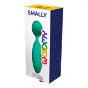 Wooomy Smally Mini Wand Turquoise - Powerful Clitoral and Muscle Massager for Wo