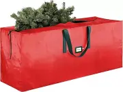 Heavy Duty Christmas Tree Storage Bag 9 Ft - Red Xmas Tree Storage Bags