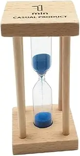 Luxshiny Mini Hourglass Timer 1 Minute Sand Timer Sand Clock for Kids Home Decor for Cooking Games
