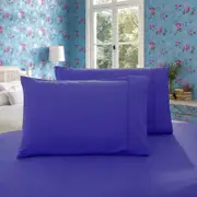 Fabric Fantastic 1000TC Premium Ultra Soft Standrad size Pillowcases 2-Pack - Royal Blue