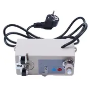 220V Electric Bobbin Winder Automatic High Speed Bobbin Winder for Embroidery Sewing Machines Accessories Tool EU Plug white