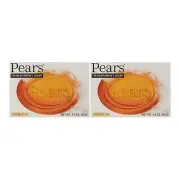 Pears Transparent Pure & Gentle with Plant Oils Bar Soap, 4.4 oz. (Pack of 2)