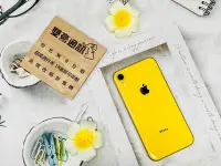 在飛比找Yahoo!奇摩拍賣優惠-iPhone XR 64G 黃 電池81% 無盒裝 有配件