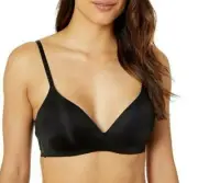 Natori Drama Contour Soft Cup Bra Black/Dark Slate Women's Size 32DD L68634