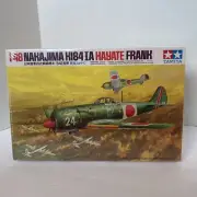 Tamiya 1/48th Scale Airplane Model sealed 1972 Nakajima K184IA Hayate Frank