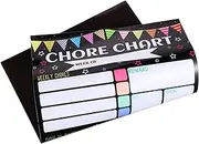CANIGHT Educational Boys and Girls Chart Decorative Reward Chart Home Behavior Management Tool