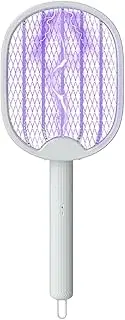 Electric Fly Racket | Foldable Indoor Flying Catcher,Wall Mount UV Light Fly Racket for Indoor Automatic Fly Luring Lamp