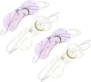 4pcs Packs Ice Crystal Summer Eye Pads Cold Compress Eyemask Practical Eye Pads Sleep Cooling Masks Skin-friendly Eye Masks Cooling Eye Pads Eye Care Pads Ice Crystals Baluue