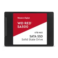 在飛比找Yahoo奇摩購物中心優惠-WD 紅標 SA500 4TB SSD 2.5吋NAS固態硬