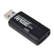 Patriot Rage 128GB USB 3.2 Flash Drive Retractable Thumb Drive Memory Stick