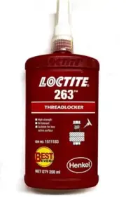 Loctite 263 Threadlocker 250mL , 8.45 oz, 1330335, 1 Unit **EXP 10/24**