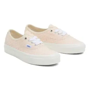 【VANS 官方旗艦】Authentic 44 DX 男女款粉紅色棋盤格滑板鞋