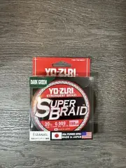 YO-ZURI SUPERBRAID Dark Green Fishing Line 20lb 150yd R1258-DG Super Braid