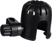 Bicycle Stroller Bottle Rack Rotatable Water Holder Spring Lock for Pram Cups