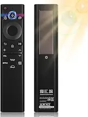 BN59-01385A Solar Voice Remote Replacement for Samsung Frame TV Remote with Bluetooth Rechargeable Solar Cell, Compatible with Samsung 2021-2023 Neo LED Smart 4K Ultra HD TV, Black