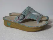 New Women's Alegria Codi Seascape Thong Toe-Post Slip-On Sandals 36M US 6-6.5