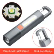 USB Rechargeable Torch Super Bright LED Powerful Flashlight Tactical For Camping