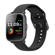 1.3 Inch Waterproof Sport Smart Watch With Tft Screen Sleep Heart Rate Blood Oxygen Monitoring Black Smart Watches