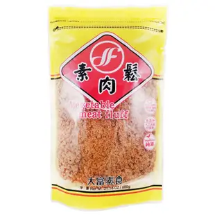 【大富】素肉鬆 統福大富素香鬆 原味素鬆 (600g) <全素>