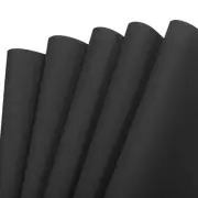 EVA Foam Sheets Black 19.7 Inch x 19.7 Inch 1mm Thick Crafts Sheets 5Pcs