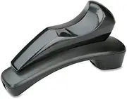 AbilityOne Angular Shape Telephone Shoulder Rest, 2 x 2 1/2 x 6 1/2, Black