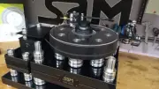 Small Audio Manufacture Titan SILVER turntable 2 SAM Tonearm 33.3, 45 Belt Drive