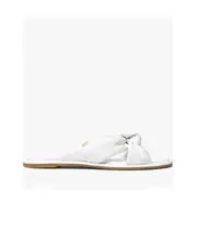 open-toed flat-bottomed sandals US6,US9.5 White