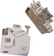 Compatible with Siemens, Compatible with Bosch Drum Washing Machine IQ500 IQ300 IQ700 Door Lock Switch Parts EMZ(Gray)