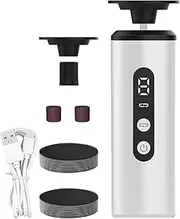 Foot Callus Remover Tool Electric | Foot Scraper Dead Skin Remover | Pedicure Filer Scraper with 9 Speeds for Travel, Spa, Home
