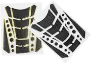 NOLITOY 2pcs Motorcycle Stickers Motorcycle Gas Tank Protectors Motorcycle Tank Stickers Motorcycle Decals Motorcycle Instrument Film Sticker Gas Cap Decal Three-Dimensional Soft Glue