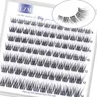 Lash Clusters 84 Pcs C Curl Cluster Lashes Natural Look Wispy Eyelash Extension