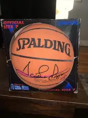 Rare 1994 Spalding Basketball Size 7 New In Box Scottie Pippen USA Shaq Jordan