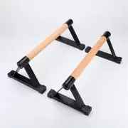 1 Pair Push-Up Parallettes Bars Stretch Double Rod Stand Calisthenics Handstand