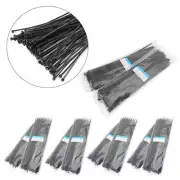 1000pc Black 3.6*300mm(12inch) Nylon 66 (UL Recognized) Cable Tie 6HC001 6HC001