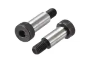 QTY 50 Socket Shoulder Screw 6mm (M5 X 0.80) Thread 10mm Plain Black G12.9