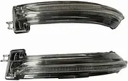 2Pcs Side Rear View Mirror Light Indicator Light Turn Signal Light 87624BU000 87614BU000 For Hyundai Elantra 2023