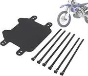 Motorcycle License Plate Frame - High-Strength Plate Frame Motorcycle Tag Mount | Decorative License Holder Mounting Bracket for Daily Riding Cycling