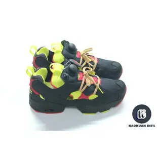 【高冠國際】Reebok Packer Shoes Pump Fury 黑 紅 黃 限量 聯名 OG 配色 AR3573