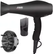 Hair Dryer 1875W Negative Ionic Fast Dry Low Noise Blow Dryer Professional Sa...