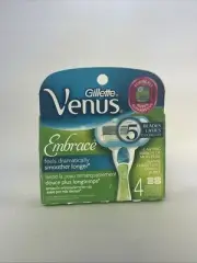 Gillette Venus Embrace Women's Razor Blade Refills - 4 Count
