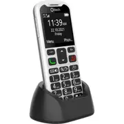 Olitech EasyMate 2 Seniors 4G Phone - Big Buttons, GPS Location, Amplified Volume - Black/White