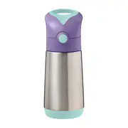 B.Box Insulated Drink Bottle Lilac Pop 350ml