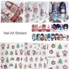 Beauty Snowmen Decals Water Transfer Nail Art Stickers Decoration Stickers