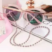 Brown beads cord chain strap string lanyard for reader sun eyeglasses spectacle