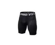 Men'S Compression Shorts Sport Active Base Layer Shorts - Black