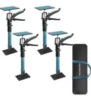 Cabinet Jacks 4 Pack for Installing Cabinets, 13" to 24" Third Hand Tools