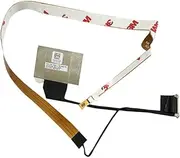 GINTAI Laptop LCD Cable LED LVDS RGB FHD Video Screen Line Display Flex Cable Wire 2.7MM 30PIN Replacement for DELL Latitude 7410 E7410 0KVP99 DC02C00O500