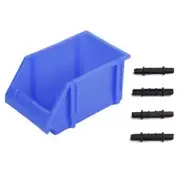 Convenient Tool Storage Box with Reinforced Ribs and Screw Parts Organization