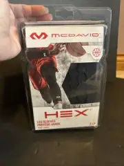 McDavid Hex Leg Sleeves, Adult Small, Black, Basketball,
