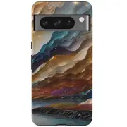 For Google Pixel 8 Pro Tough Protective Cover, Magic Mountain River